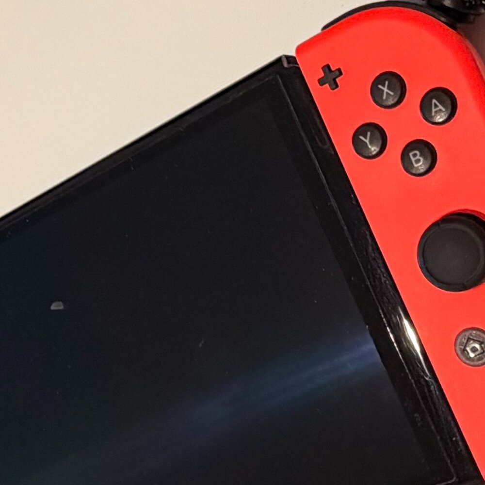 Nintendo Switch with Neon Blue and Neon Red Joy‑Cons TAKING OFFERS! :3 - Picture 3 of 8